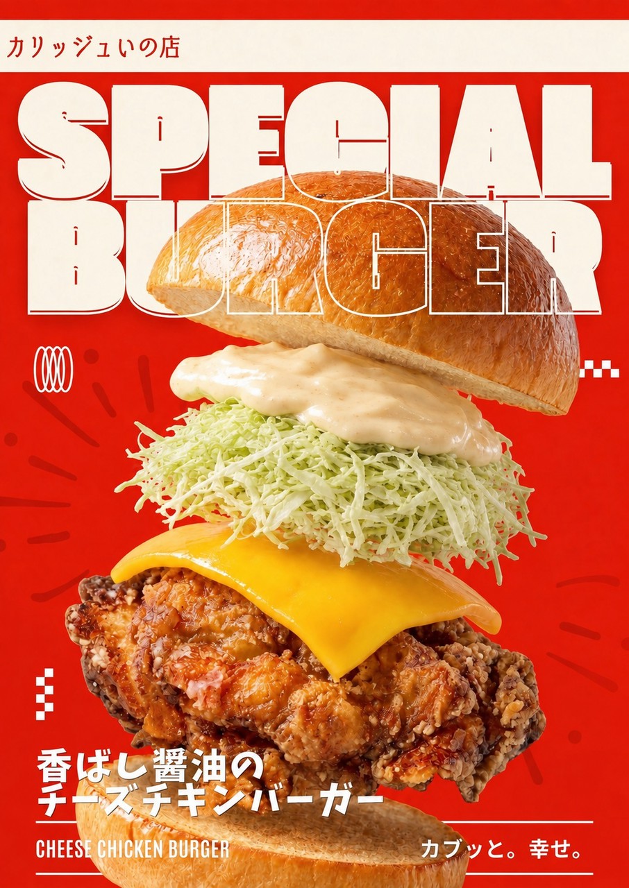 いの店にハンバーガーが販売開始です！
